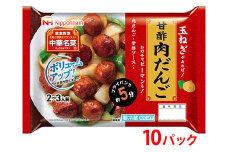 玉ねぎがあればすぐ出来る！中華名菜 甘酢肉だんご216g（2人前）×10パック 計2.16kg｜野菜を加えるだけ 中華料理 昼食 夕食 お弁当 おかず 日本ハム ※沖縄・離島への配送不可