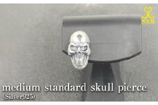 medium standard skull pierce