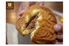 はぎまろワッフルセット