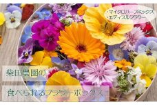 柴田農園の食べられるフラワーボックス