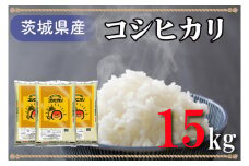 AL015　令和４年産米！茨城県産コシヒカリ（15kg）