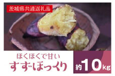 ホクホクで甘いさつまいも すずほっくり10kg（茨城県共通返礼品・行方市産）(AK206)