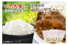 BL002　ひたち舞（コシヒカリ精米）・雨情の里牛カレーセット