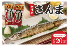 ピリ辛さんま　2尾10袋入【鮮魚 サンマ 味付き ご飯のお供】(CH201)