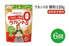 【お手頃BOX】ラカントＳ顆粒120ｇ　6個セット(CL202-L6)