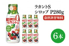 【お手頃BOX】ラカントＳシロップＰ280ｇ　6本セット(CL204-LS6)