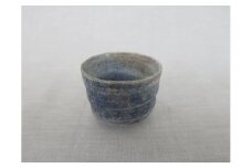 【おうちで陶炎祭】　燻し銀彩焼酒盃　「谷口将海」作【笠間焼】