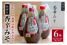 香辛みそセット（6チューブ入り）