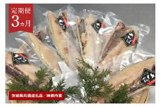 大トロさば文化干し　6枚【3ヶ月定期便】（茨城県共通返礼品・神栖市産）