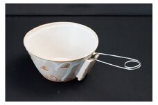 耐熱陶器　シェラカップ　WHITE-1 コンドル【笠間焼】