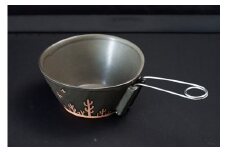 耐熱陶器 シェラカップ BLACK-1 コヨーテ【笠間焼】