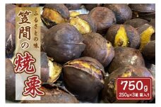 笠間の焼栗 3袋 750g 農産物直売所すわ 茨城県 笠間 かさま やき栗 くり 和栗 国産 栗 甘栗 おやつ 間食 無添加 ギフト プレゼント 父の日 母の日 やきぐり 焼栗 いばらき