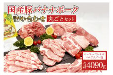 国産豚バナナポーク詰め合わせ【丸ごとセット】（AM003）