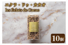 les Éclats de Cacao (10個)|チョコ チョコレート カカオ エンプレーソ アマンフロム村 ガーナ 茨城県 取手市（AH009）