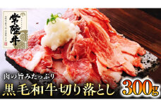 【和牛】常陸牛 厳選 切り落とし 肉 300g 国産 焼肉 焼き肉 バーベキュー BBQ ブランド牛 黒毛和牛 赤身 牛肉 ギフト 贈り物 お祝い 贈答