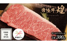 《日付指定可能》《 無地熨斗付き 》【 常陸牛 】 煌 サーロイン ステーキ 300g （ １枚 ）( 化粧箱入り )  ( 茨城県共通返礼品 ) 国産 きらめき 霜降 小ザシ お肉 肉 A5ランク ブランド牛 牛肉 ひたち牛 ブランド和牛 ステーキ用 贈答用 ギフト お誕生日 お祝い