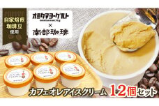 カフェオレ アイスクリーム 12個セット アイス デザート カップ 夏 贈り物 ギフト 冷凍 ひんやりスィーツ スイーツ