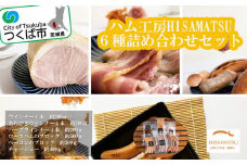 ハム工房HISAMATSU の６種詰め合わせセット【 豚肉 焼豚 おつまみ 肉 加工品 ハム 茨城県 つくば市 冷蔵 ポーク 手作り 】