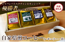 ジャパンバリスタチャンピオンシップ優勝者のいる珈琲専門店の自家焙煎コーヒー(レギュラー・袋)【共通返礼品】【 coffee コーヒー 茨城県 つくば市 アイスコーヒー レギュラーコーヒー 】
