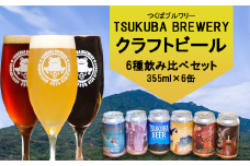 つくばブルワリー クラフトビール 6本セット【 飲み比べ クラフトビール ビール お酒 酒 麦酒 IPA 缶 地ビール 茨城県 つくば市 】