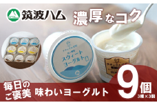 【 筑波ハム 】 毎日のご褒美 味わいヨーグルト ギフトセット【 筑波ハム ヨーグルト クリームチーズ チーズ ご褒美 乳 腸活 美容 健康 ギフト 贈答 茨城県産 国産 つくば市 】