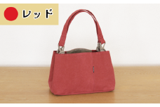 須田帆布 ハコハコトート・その2（レッド）【 茨城県 つくば市 トートバッグ バッグ カバン 鞄 ファッション シンプル レディース メンズ プレゼント ギフト 帆布 国産 日本製 通勤 通学 旅行 】