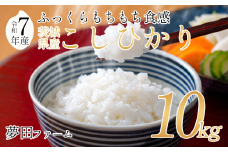 【令和7年産コシヒカリ10kg】 夢田ファームのコシヒカリ 【 米 お米 ライス 白米 精米 こしひかり コシヒカリ 新米 10kg 10キロ 茨城県 つくば市 】