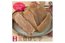 ＜工場直送＞茨城県産 玉豊ほし芋500g×2袋(1kg)【1380277】