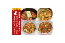 茨城県ご当地グルメスタミナラーメン4種食べ比べセット(4食入り)【1428036】