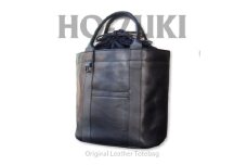 Ciwau leathers ＜鬼灯 Ho-zuki＞トートバッグ 炭焼ブラック CW-HZ-SBK【1490260】
