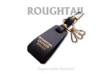 ラフテール＜ レザーチャームキーホルダー＞ブラック　　AC-RTKH-01-BK【1498034】