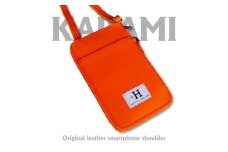 ラフテール＜karami 空身＞スマートフォンショルダー　橙色(オレンジ)　　CW-KM-OR【1525256】