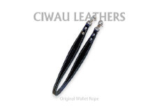 ラフテール＜ウォレットロープ　平ロープ52cm＞ブラック　　CW-AC-WR-HIRA-BK-52【1578903】