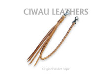 ラフテール＜ウォレットロープ四つ編みロープ46cm＞ナチュラルCW-AC-WR-4AMI-NA-46【1578922】