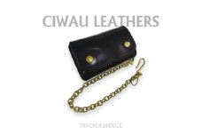 ラフテール＜トラッカー　ミドルウォレット＞BK　　CW-TR-BK-M【1584862】