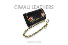 ラフテール＜ロゼット　ミドルウォレット＞BK　CW-RT-BK-M【1597725】