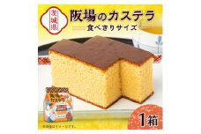 ＜職人が手焼き・地元で人気の阪場のカステラ＞食べきりサイズ1箱〈夏季用〉【1614066】
