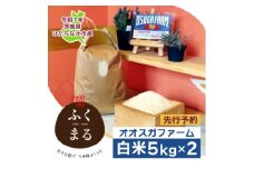 ＜先行予約・9月以降順次発送＞令和7年　ひたちなか市産　ふくまる(精米)5kg×2袋【1639050】
