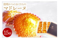 鹿嶋からのおくりものマドレーヌ　スイーツ　デザート　焼き菓子　送料無料（KD-15）