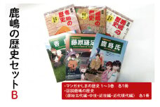 鹿嶋の歴史セットB【茨城県 鹿嶋市 歴史 社会 まんが マンガ 小学生 宿題 自由研究 学び 本 セット】（KCA-5）