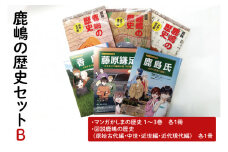 鹿嶋の歴史セットB【茨城県 鹿嶋市 歴史 社会 まんが マンガ 小学生 宿題 自由研究 学び 本 セット】（KCA-5）