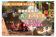KCE-2　森のあそびば1泊2日キャンプ利用券