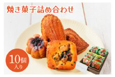焼き菓子10コ詰め合わせ （KCX-15）