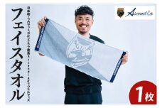 日本初！プロフットゴルフクラブ鹿島Ascendia オリジナルグッズ（フェイスタオル）【 スポーツ サッカー ゴルフ タオル オリジナルタオル グッズ 茨城県 鹿嶋市】（KDB-9）
