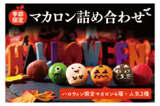 【季節限定】マカロン 詰め合わせ【お菓子 洋菓子 デザート ギフト 贈り物 パーティ ハロウィン パーティー 限定 鹿嶋市 茨城県 キャトルフィユ】（KCX-36）