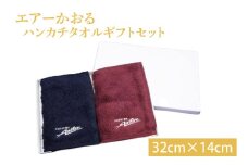 エアーかおるハンカチタオルギフトセット【鹿島アントラーズ グッズ サッカー エフシー タオル はんかち アイテム 茨城県 鹿嶋市】（KH-52）
