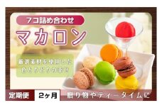 【２ヶ月定期便】マカロン7種詰め合わせ【菓子 洋菓子 デザート ギフト スイーツ 贈り物 詰め合わせ 定期便 鹿嶋市 茨城県】 (KCX-24)