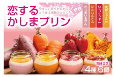 ＼恋するかしまプリン 6個セット ／とろける スイーツ やさしい甘さ ベジタブル フルーツ  ジュレ 茨城県 鹿嶋市 (KDN-6)