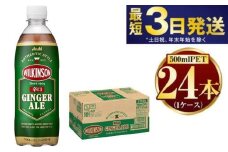 アサヒ ウィルキンソンジンジャーエール 500ml×24本