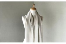 至高の逸品：匠職人作最高級ベビーカシミヤ100％マフラー RF264-NT【ファッション小物・マフラー】